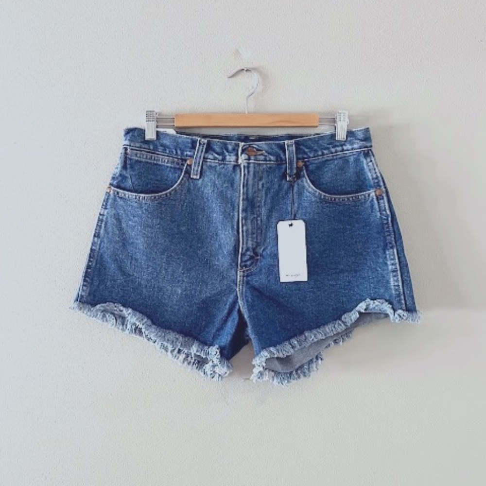 NWT Wrangler Denim Cutoff Jean Shorts, Sz 30